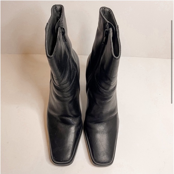 Vintage 90s Y2K Candies Leather Boots 7 - Picture 3 of 11